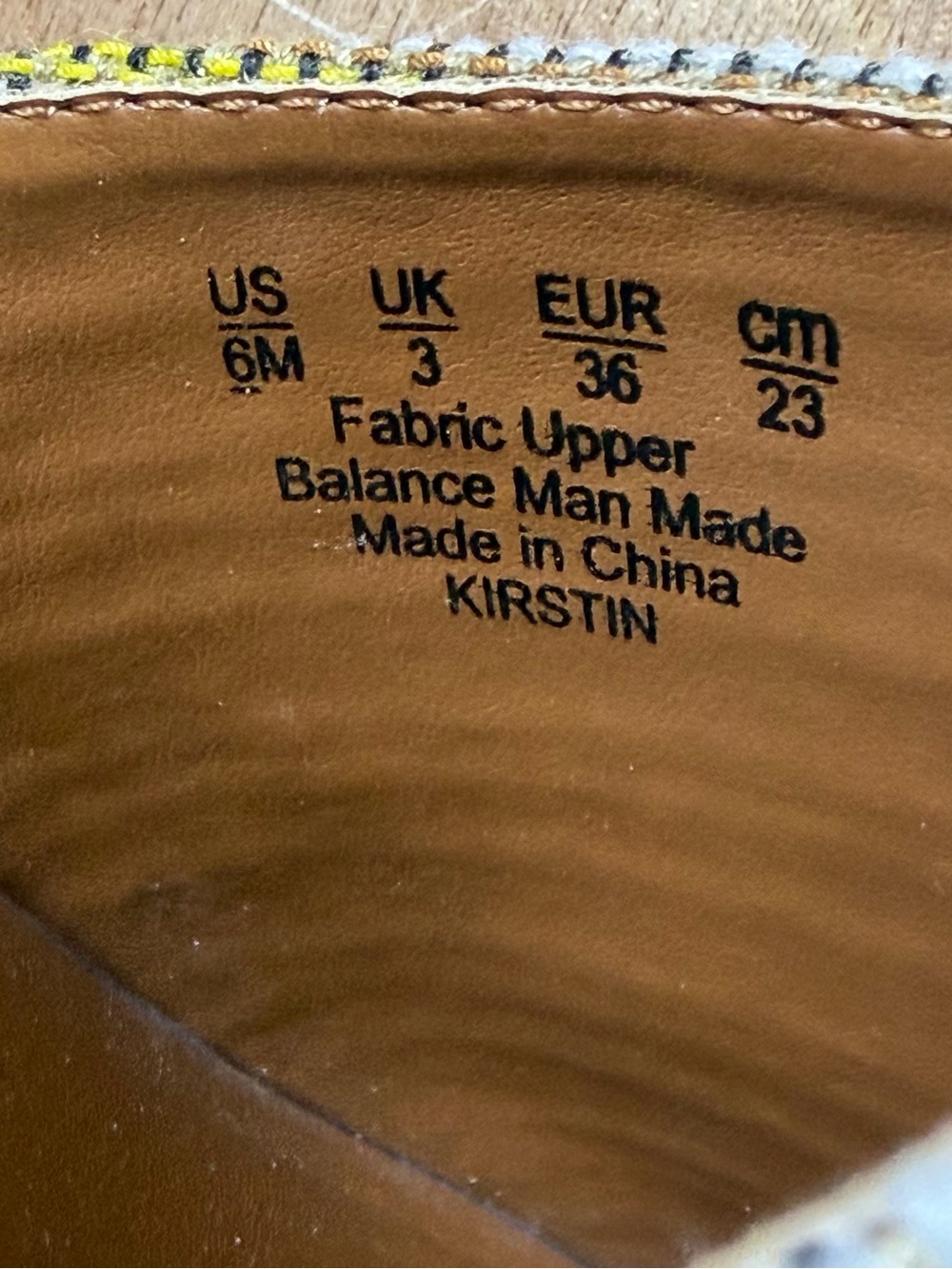 NATURALIZER KRISTEN WEDGE SANDAL WARM WOVEN FADRIC OVERLAY SIZE 6 - Picture 5 of 11